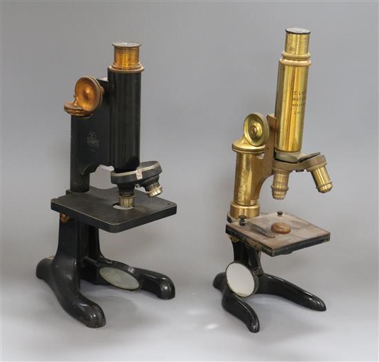 Two microscopes